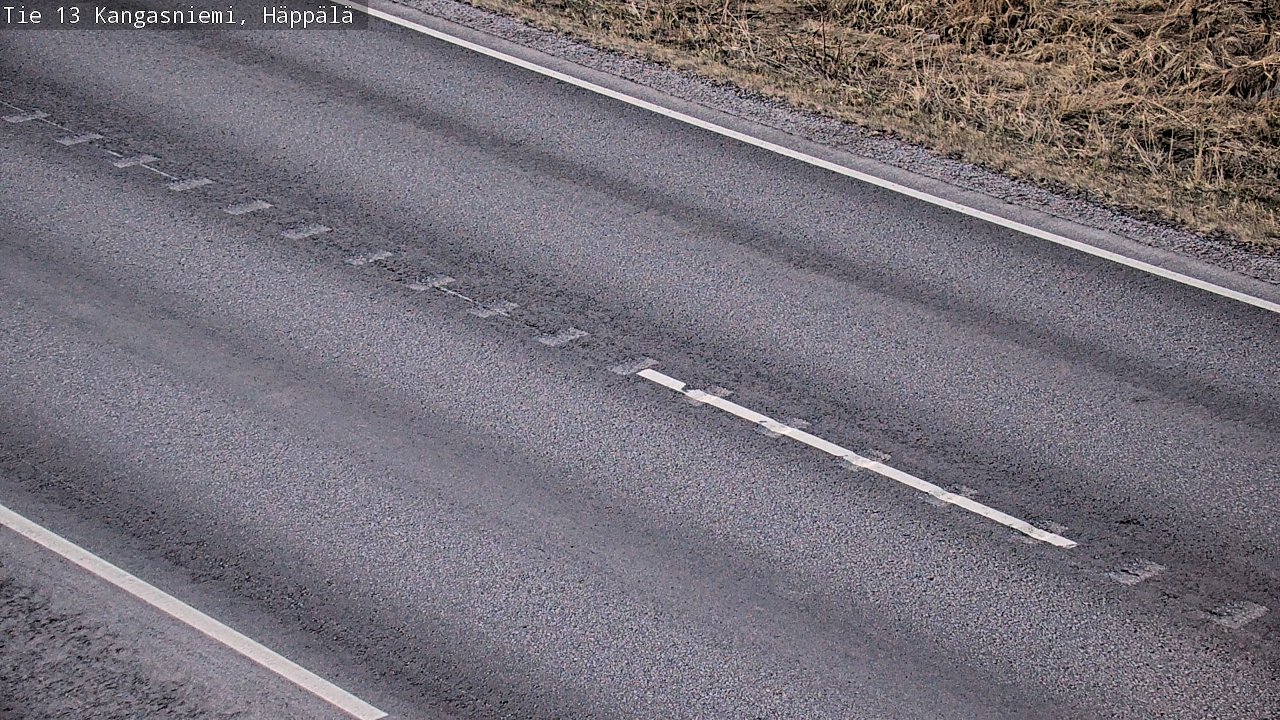 Weather Camera Image Väg 13 Kangasniemi, Häppälä, Kangasniemi, Etelä-Savo