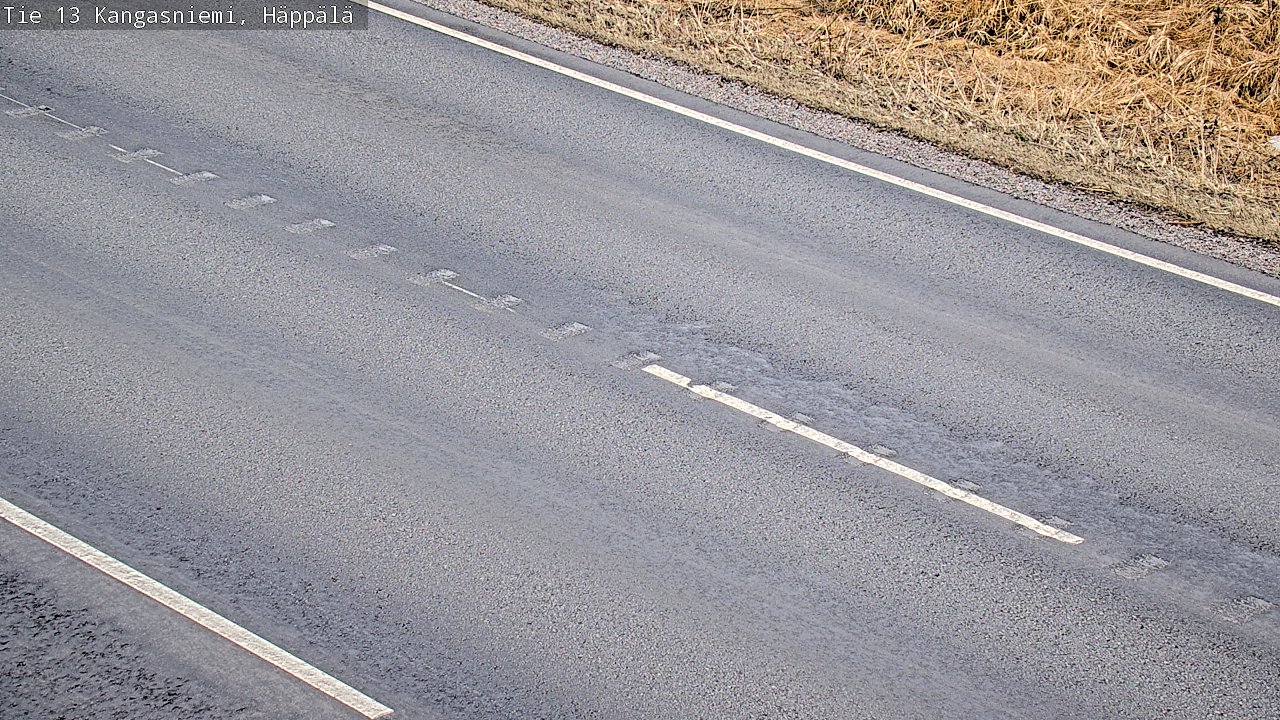 Weather Camera Image Väg 13 Kangasniemi, Häppälä, Kangasniemi, Etelä-Savo