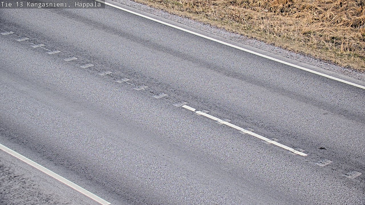 Weather Camera Image Väg 13 Kangasniemi, Häppälä, Kangasniemi, Etelä-Savo