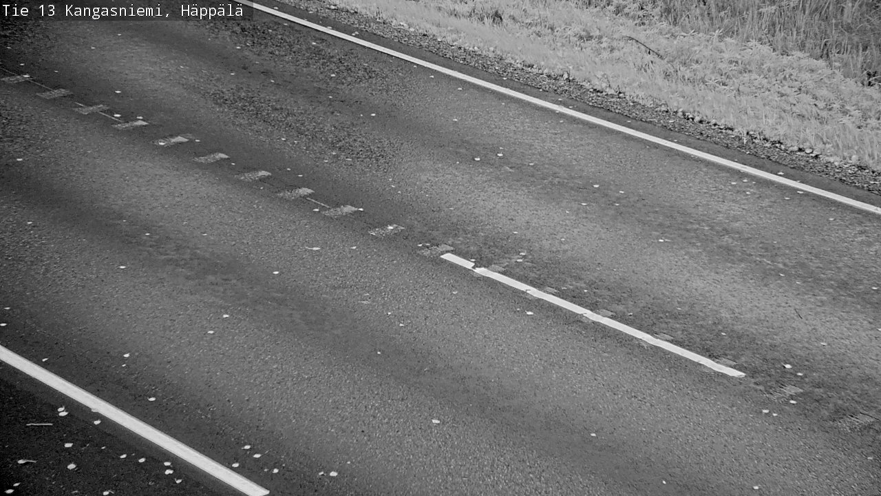 Weather Camera Image Road 13 Kangasniemi, Häppälä, Kangasniemi, Etelä-Savo