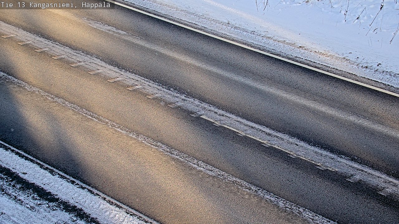 Weather Camera Image Road 13 Kangasniemi, Häppälä, Kangasniemi, Etelä-Savo