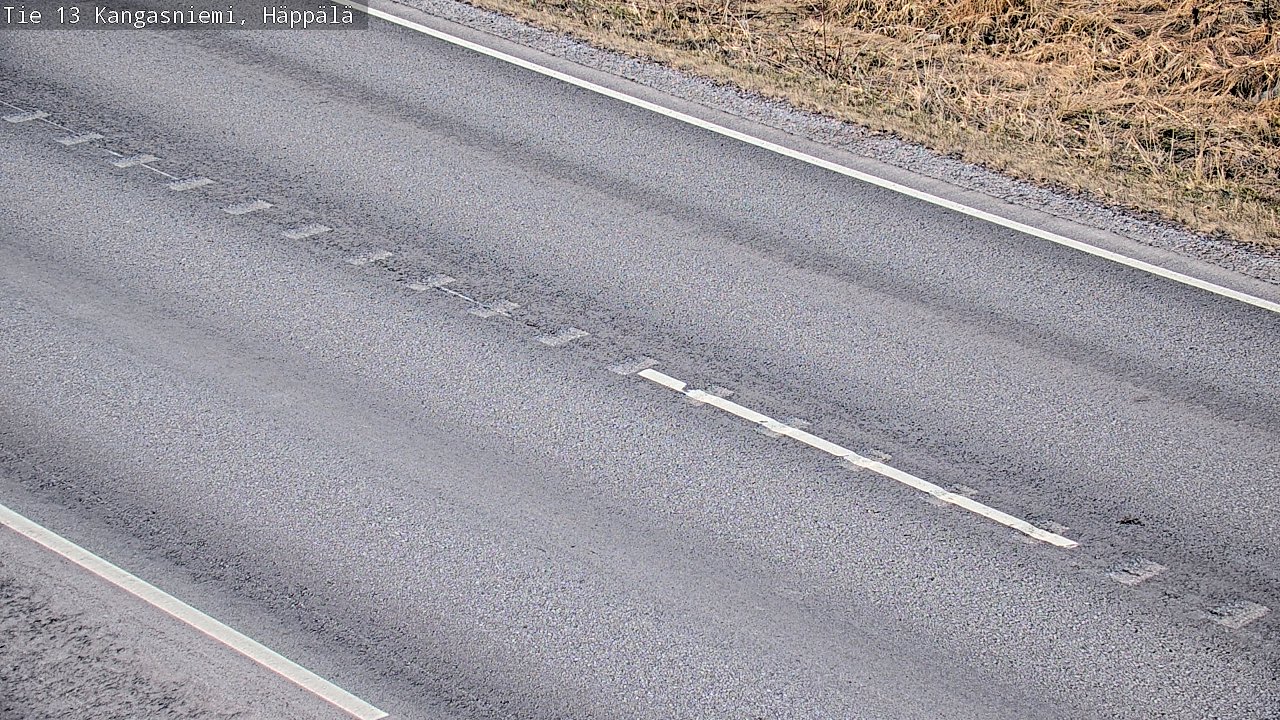 Weather Camera Image Väg 13 Kangasniemi, Häppälä, Kangasniemi, Etelä-Savo