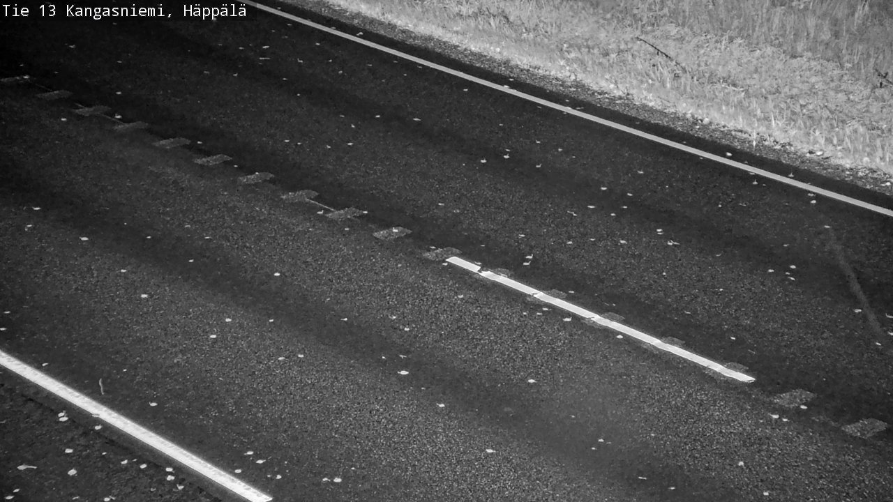 Weather Camera Image Road 13 Kangasniemi, Häppälä, Kangasniemi, Etelä-Savo