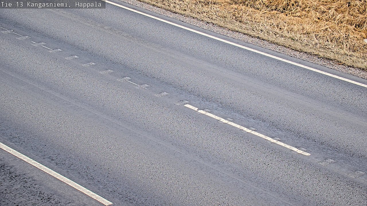 Weather Camera Image Väg 13 Kangasniemi, Häppälä, Kangasniemi, Etelä-Savo