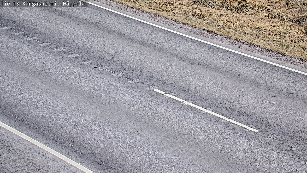Weather Camera Image Road 13 Kangasniemi, Häppälä, Kangasniemi, Etelä-Savo