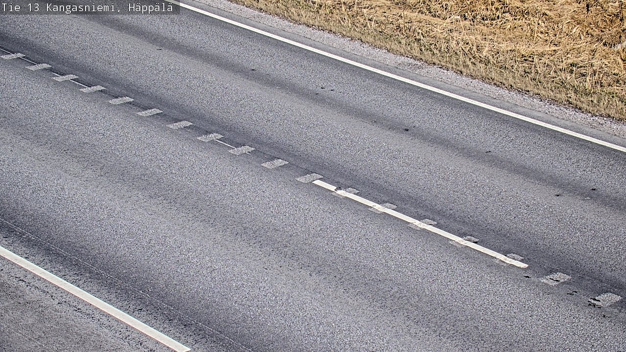 Weather Camera Image Väg 13 Kangasniemi, Häppälä, Kangasniemi, Etelä-Savo