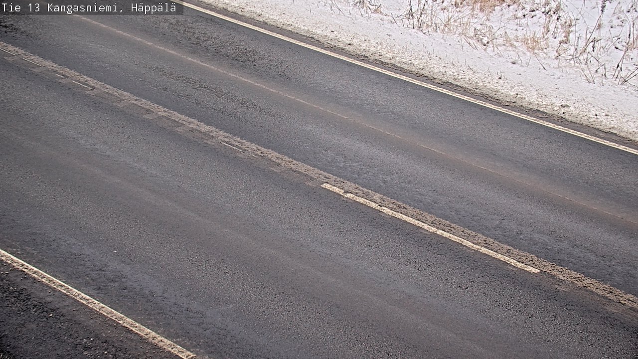 Weather Camera Image Road 13 Kangasniemi, Häppälä, Kangasniemi, Etelä-Savo