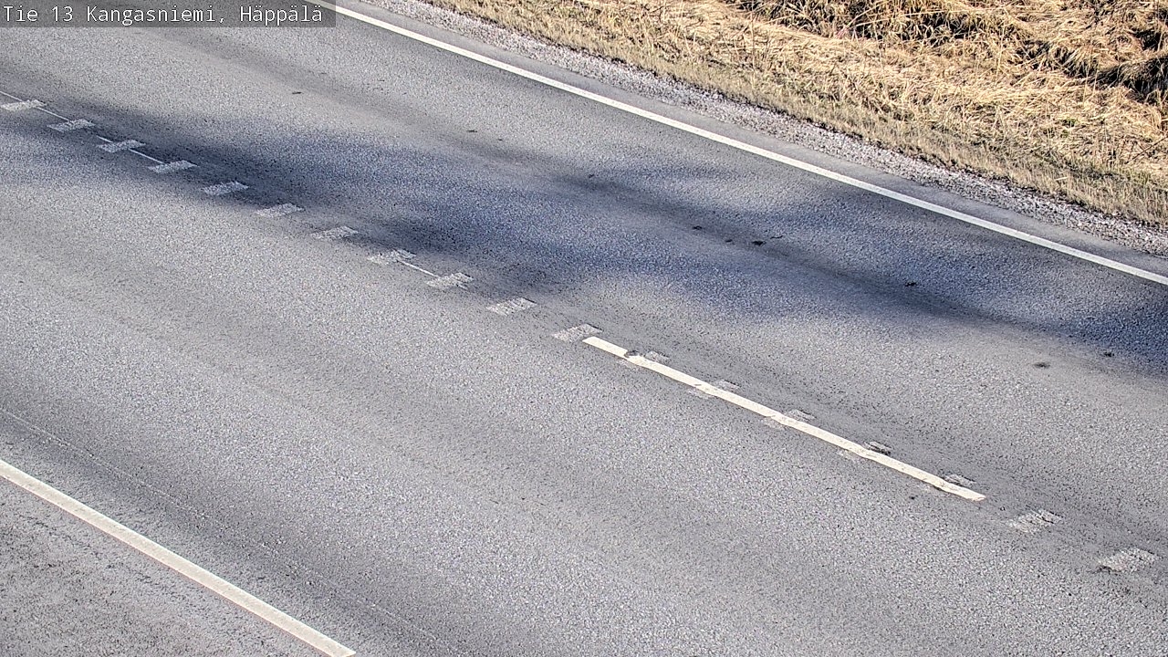Weather Camera Image Väg 13 Kangasniemi, Häppälä, Kangasniemi, Etelä-Savo