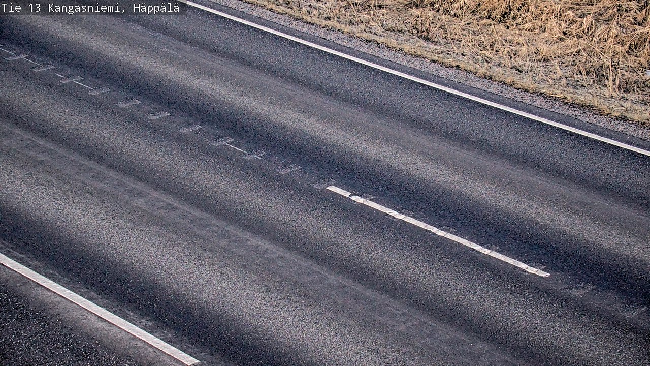 Weather Camera Image Road 13 Kangasniemi, Häppälä, Kangasniemi, Etelä-Savo