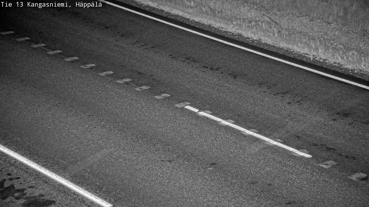 Weather Camera Image Road 13 Kangasniemi, Häppälä, Kangasniemi, Etelä-Savo