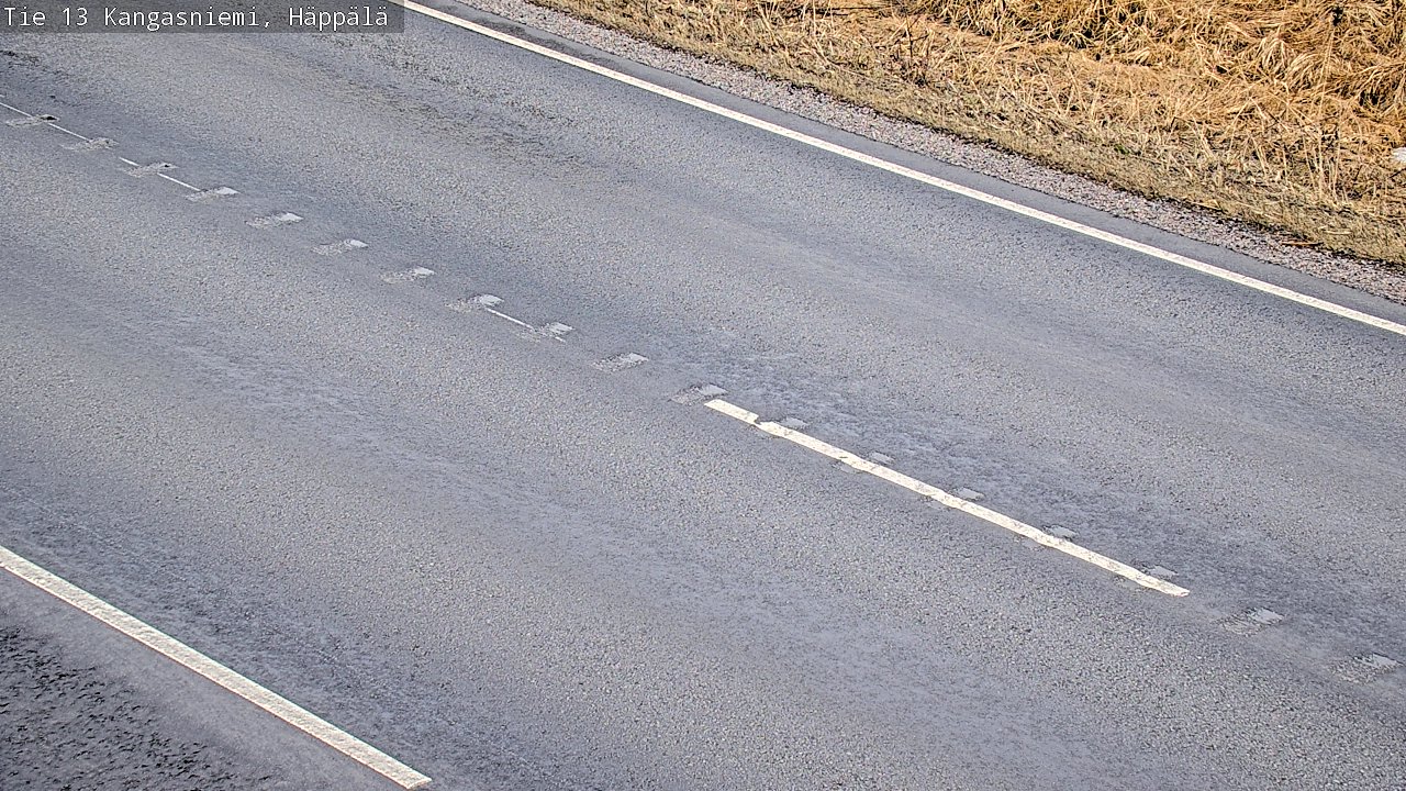 Weather Camera Image Väg 13 Kangasniemi, Häppälä, Kangasniemi, Etelä-Savo