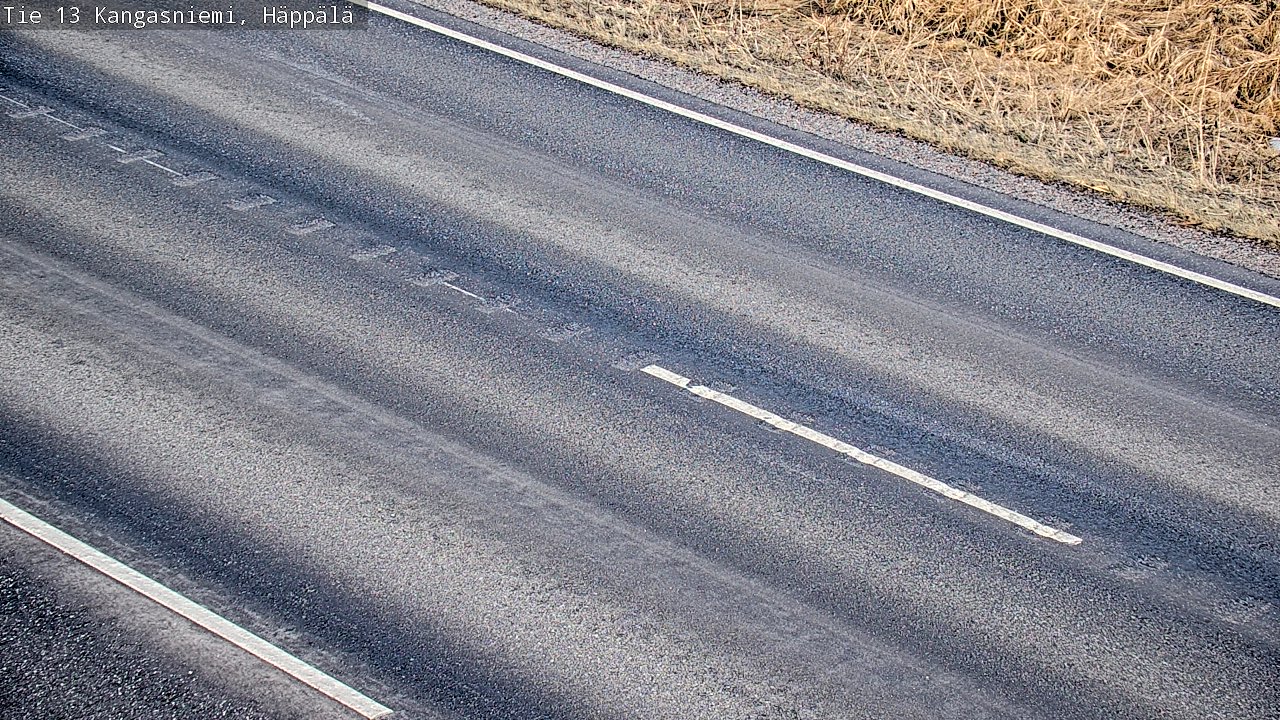 Weather Camera Image Road 13 Kangasniemi, Häppälä, Kangasniemi, Etelä-Savo