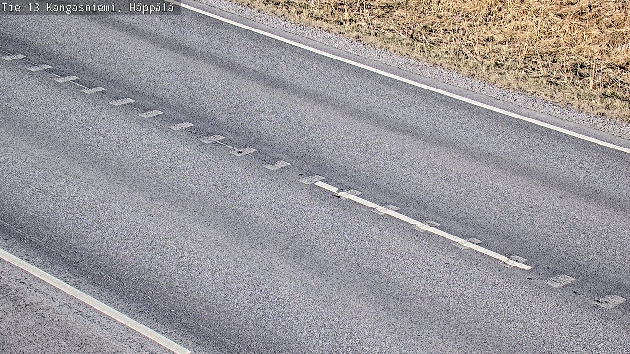 Weather Camera Image Väg 13 Kangasniemi, Häppälä, Kangasniemi, Etelä-Savo