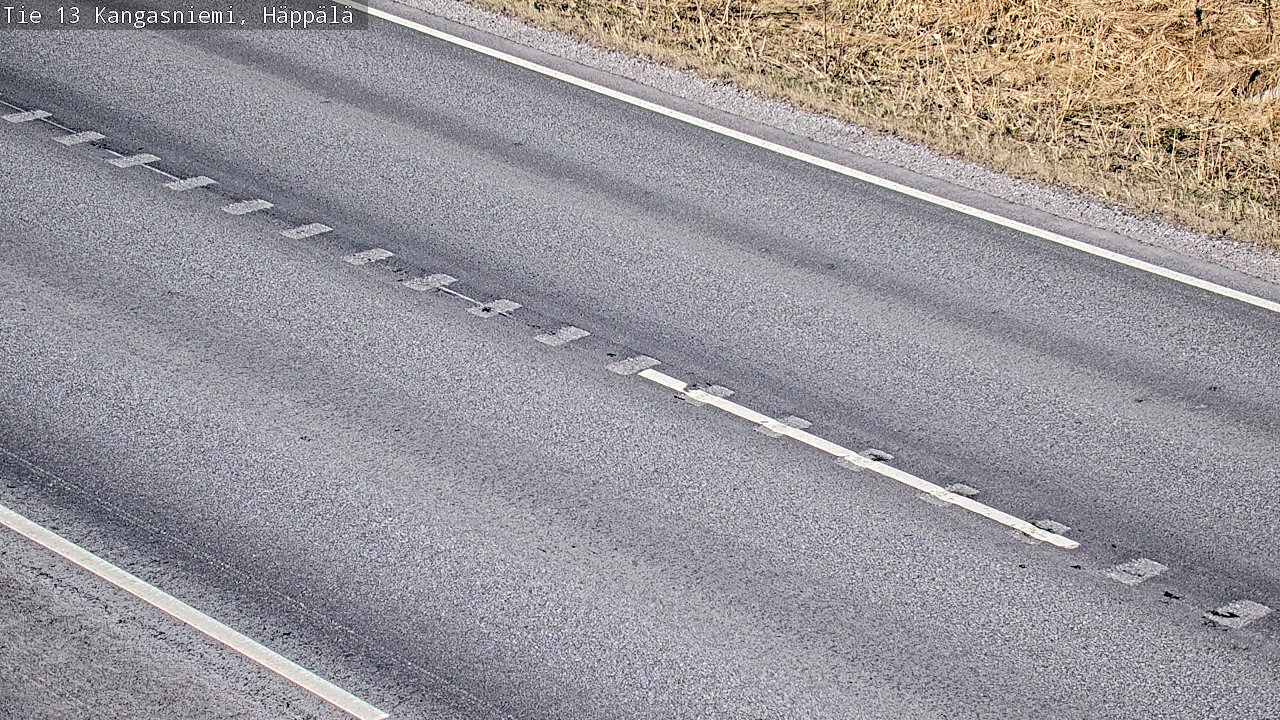 Weather Camera Image Väg 13 Kangasniemi, Häppälä, Kangasniemi, Etelä-Savo