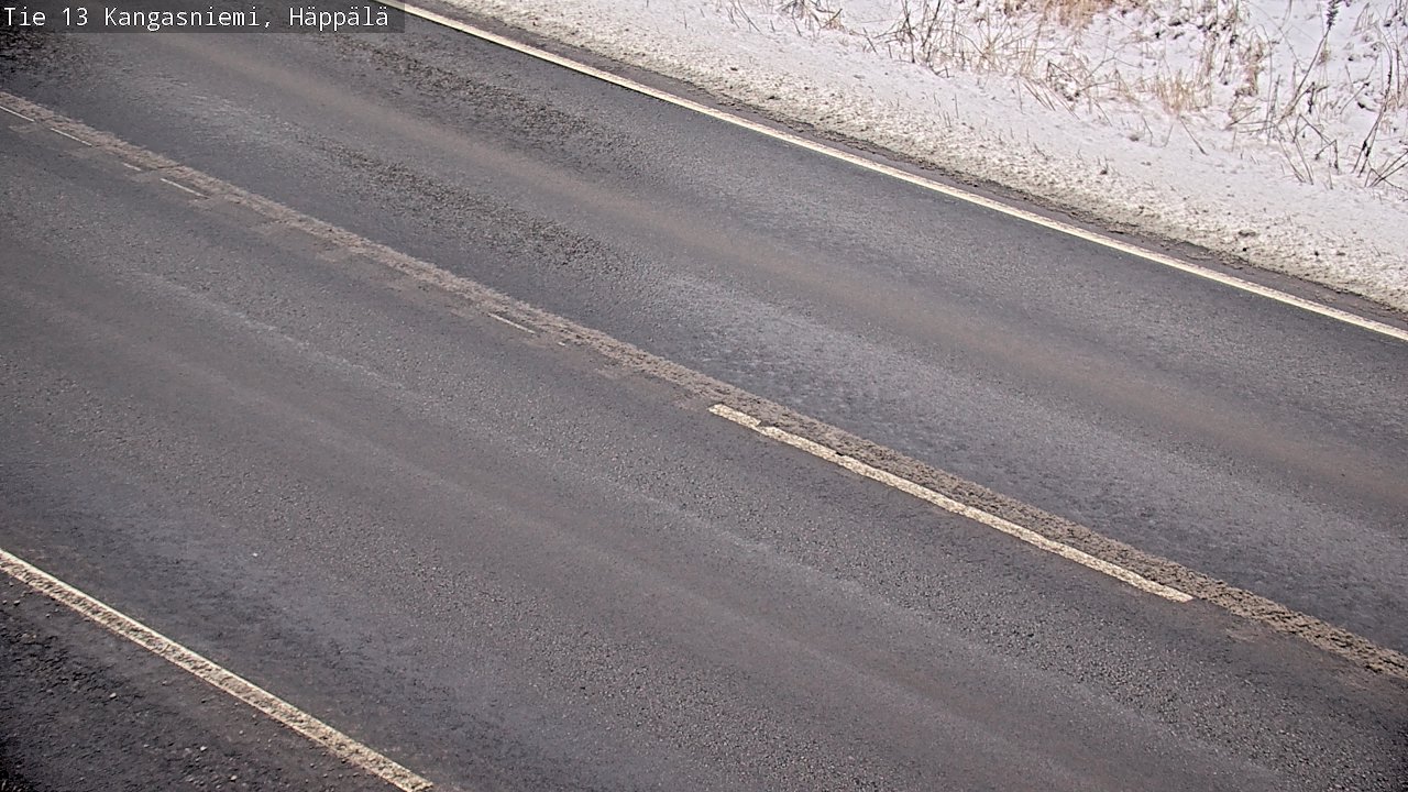 Weather Camera Image Road 13 Kangasniemi, Häppälä, Kangasniemi, Etelä-Savo