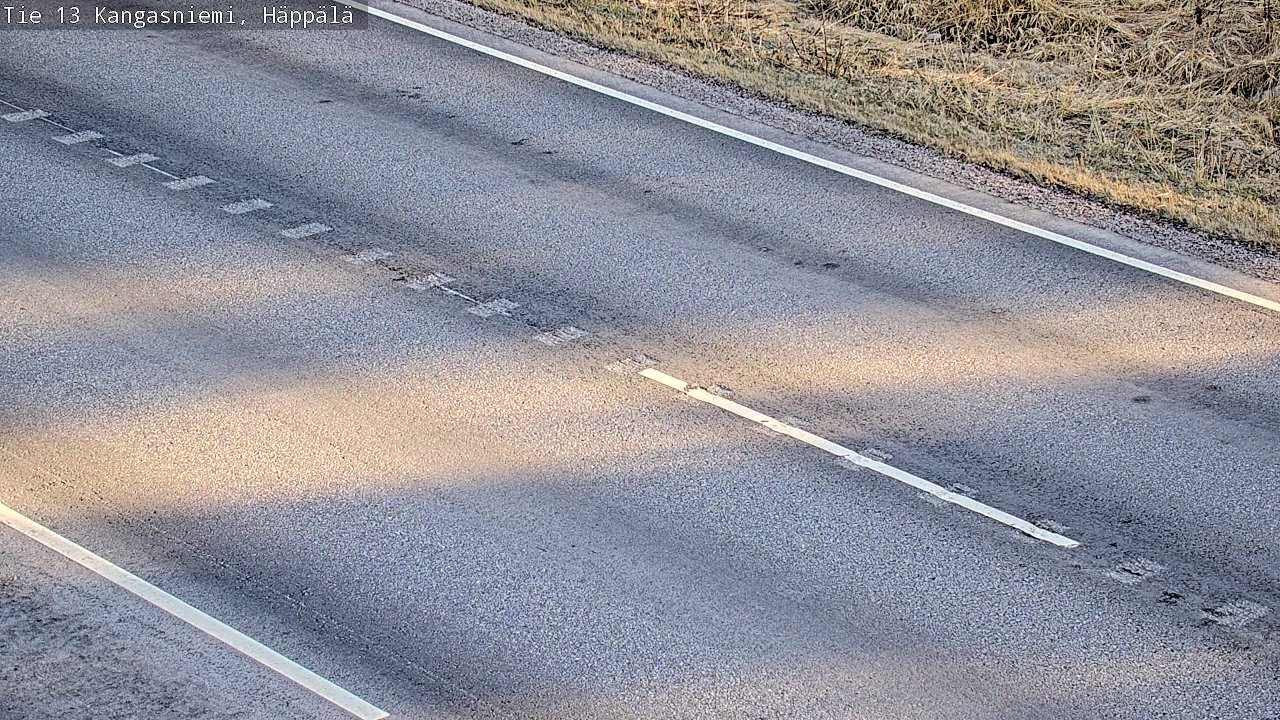 Weather Camera Image Road 13 Kangasniemi, Häppälä, Kangasniemi, Etelä-Savo