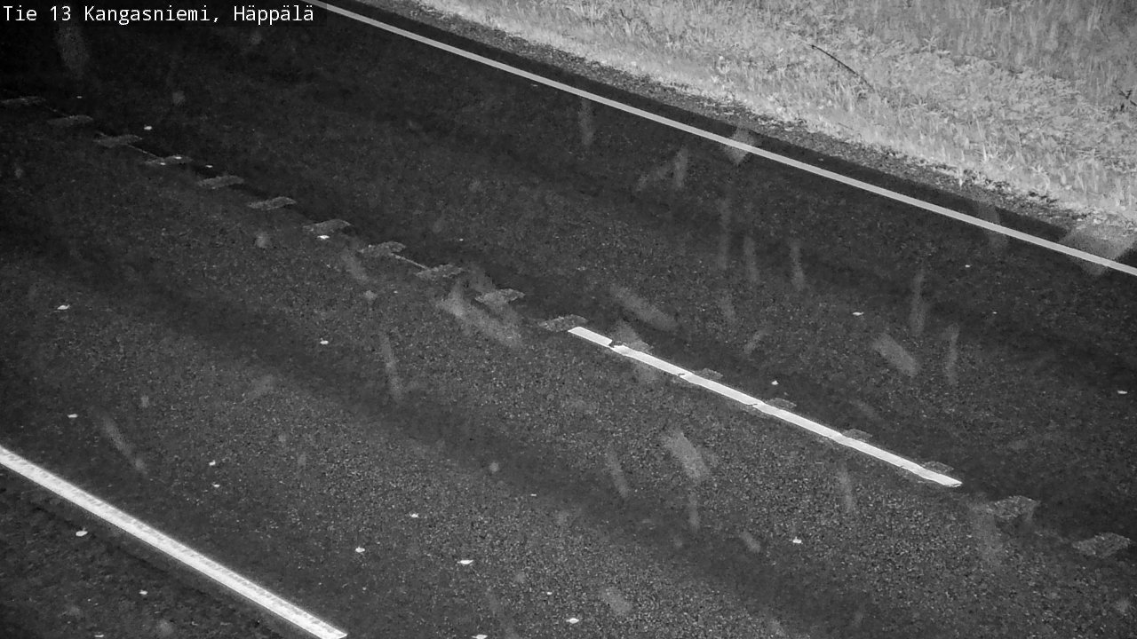 Weather Camera Image Road 13 Kangasniemi, Häppälä, Kangasniemi, Etelä-Savo