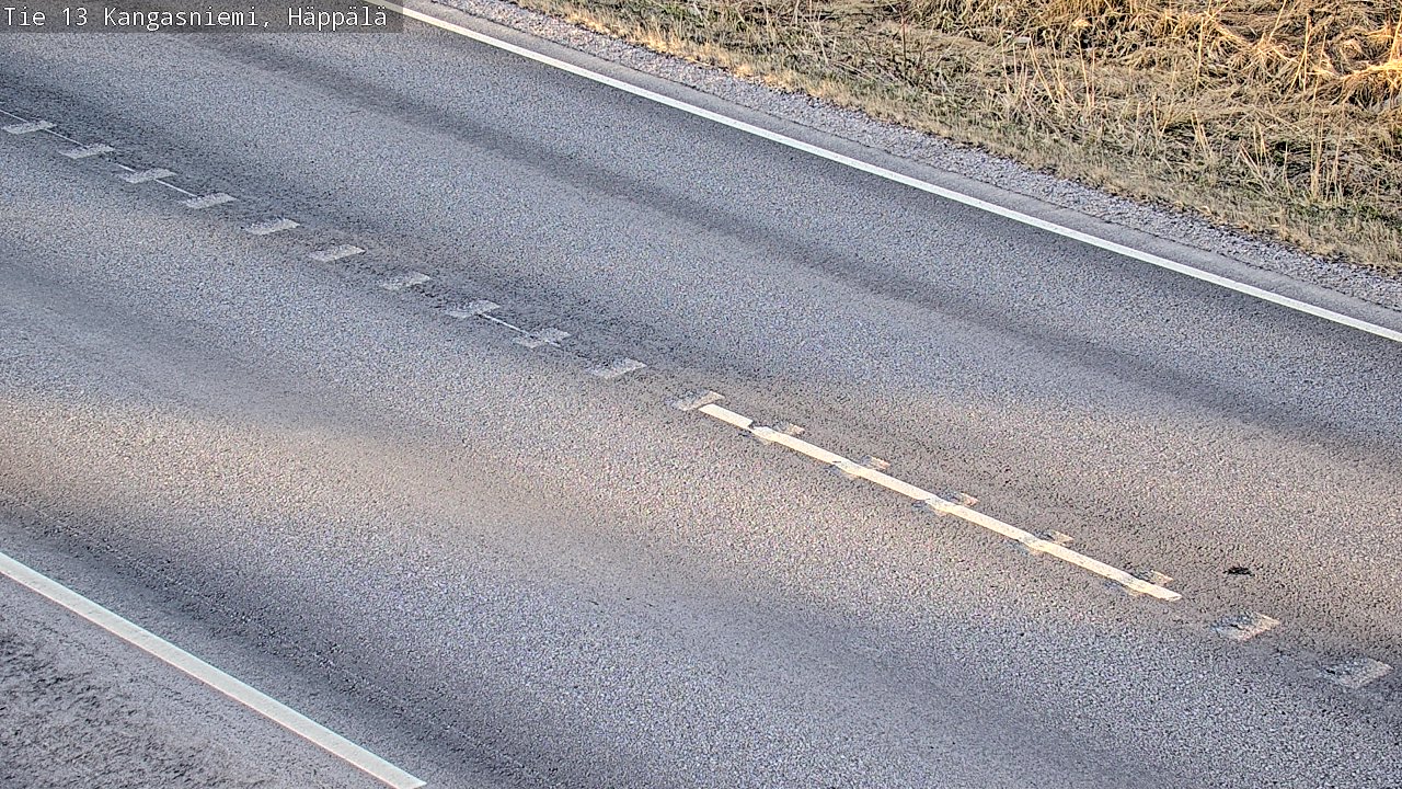 Weather Camera Image Väg 13 Kangasniemi, Häppälä, Kangasniemi, Etelä-Savo