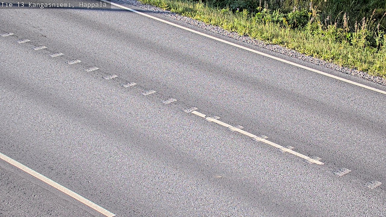 Weather Camera Image Väg 13 Kangasniemi, Häppälä, Kangasniemi, Etelä-Savo
