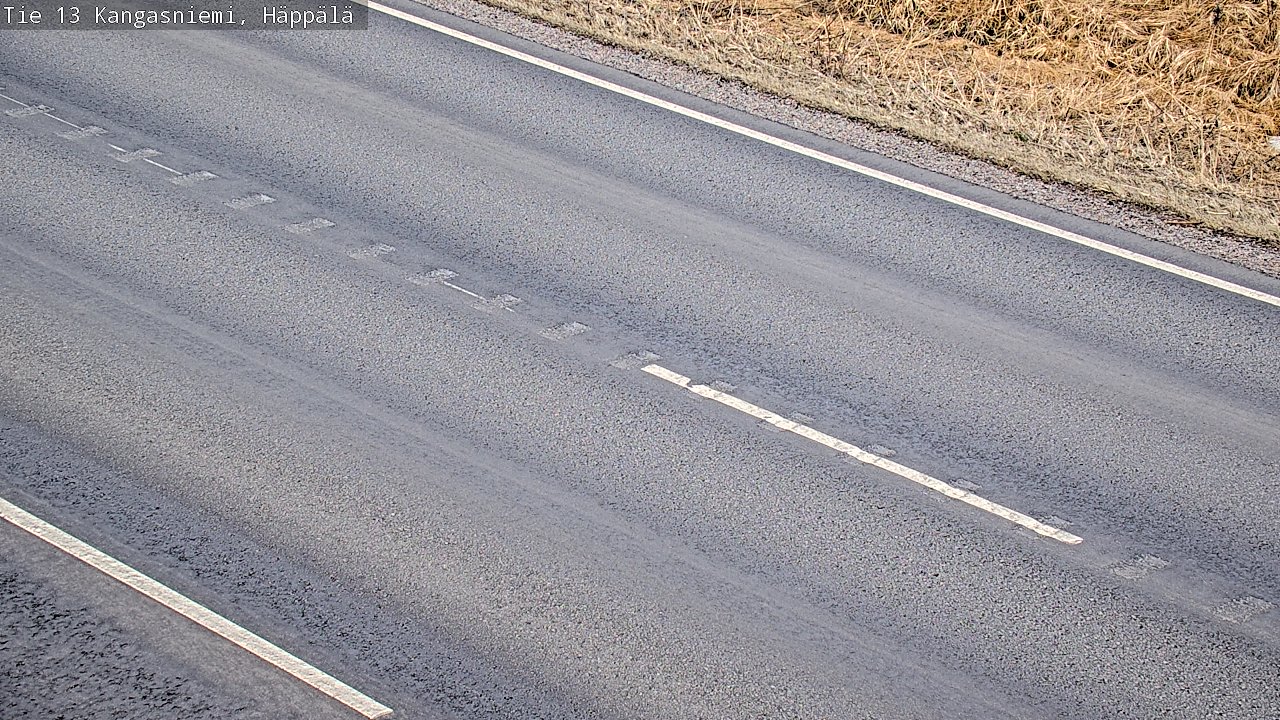 Weather Camera Image Väg 13 Kangasniemi, Häppälä, Kangasniemi, Etelä-Savo
