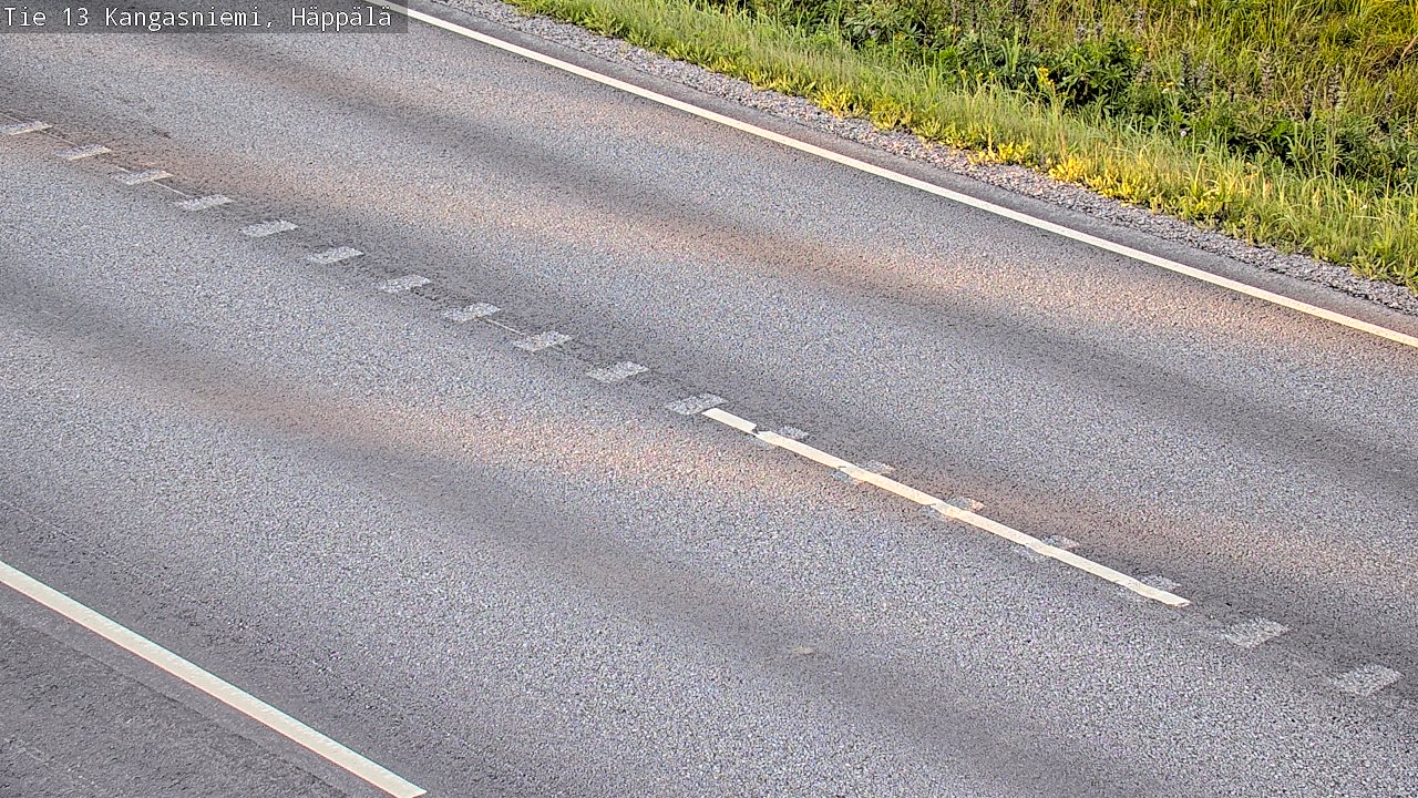 Weather Camera Image Väg 13 Kangasniemi, Häppälä, Kangasniemi, Etelä-Savo