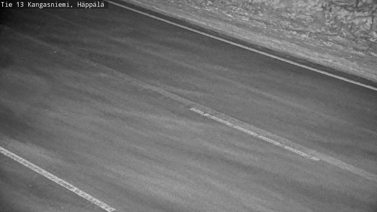 Weather Camera Image Road 13 Kangasniemi, Häppälä, Kangasniemi, Etelä-Savo