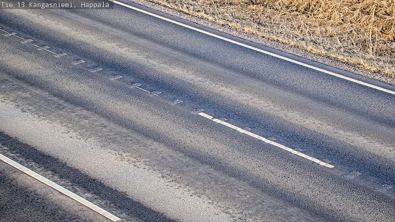 Weather Camera Image Väg 13 Kangasniemi, Häppälä, Kangasniemi, Etelä-Savo