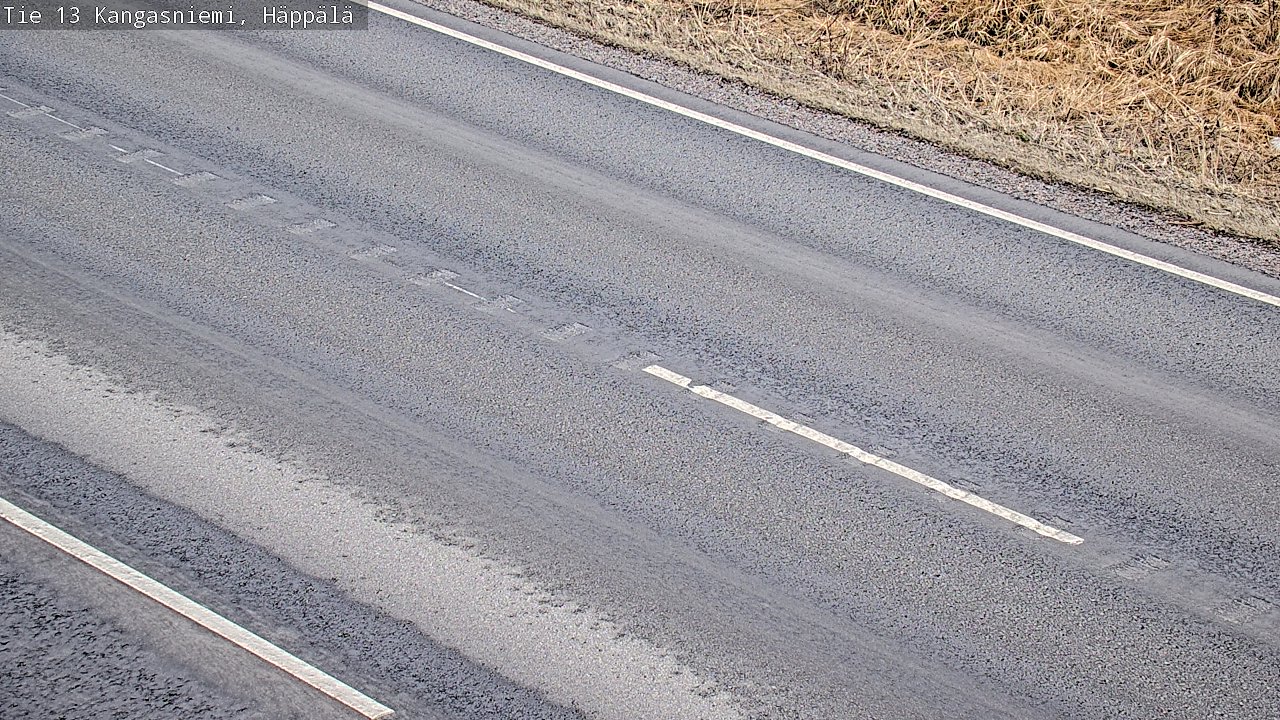 Weather Camera Image Väg 13 Kangasniemi, Häppälä, Kangasniemi, Etelä-Savo