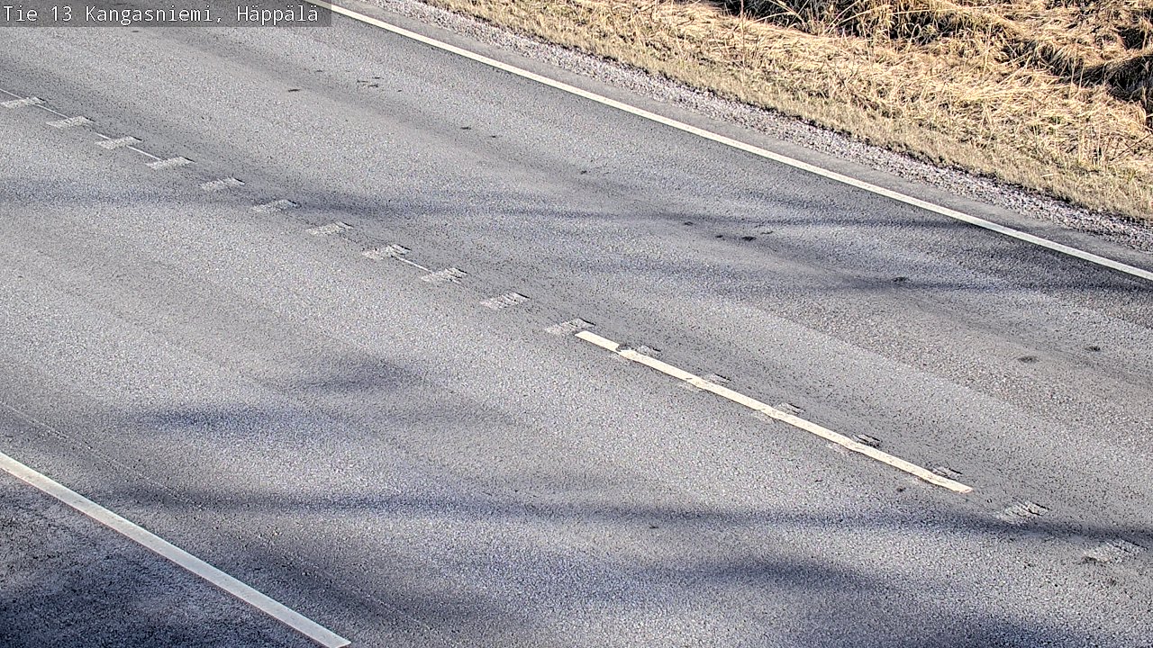 Weather Camera Image Väg 13 Kangasniemi, Häppälä, Kangasniemi, Etelä-Savo