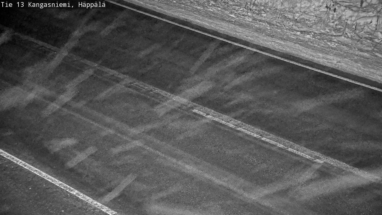 Weather Camera Image Road 13 Kangasniemi, Häppälä, Kangasniemi, Etelä-Savo