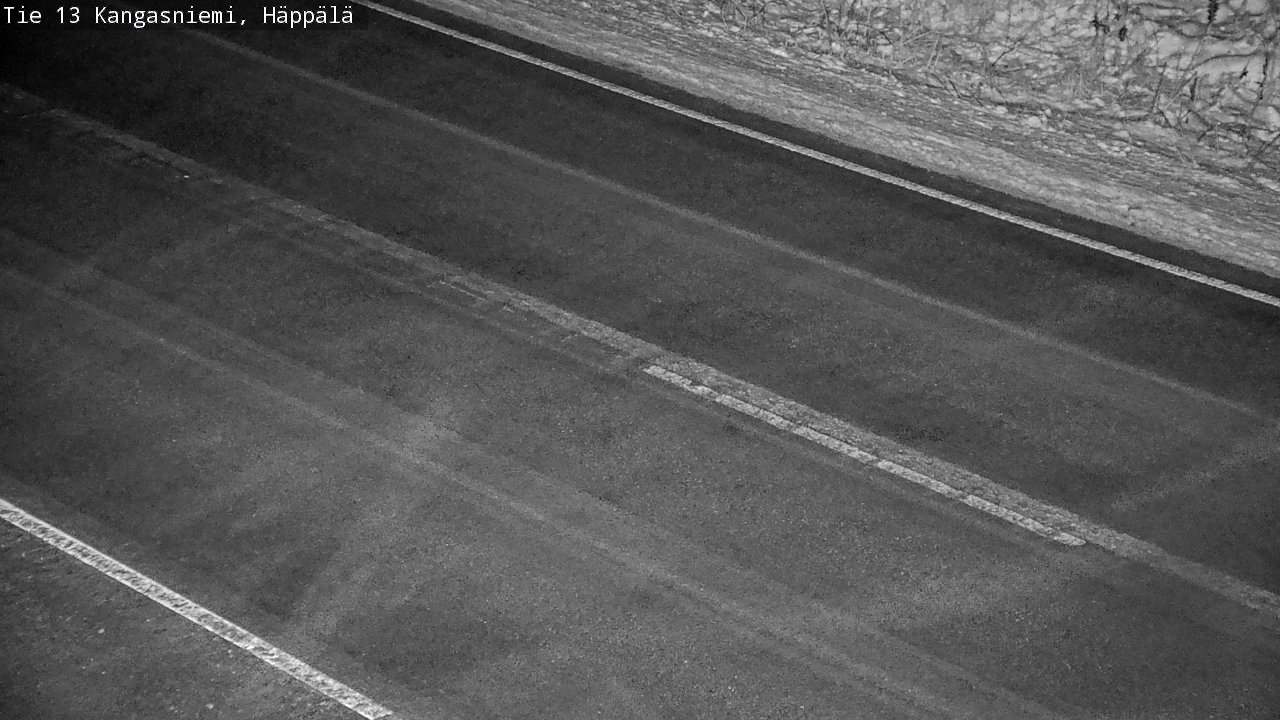 Weather Camera Image Road 13 Kangasniemi, Häppälä, Kangasniemi, Etelä-Savo