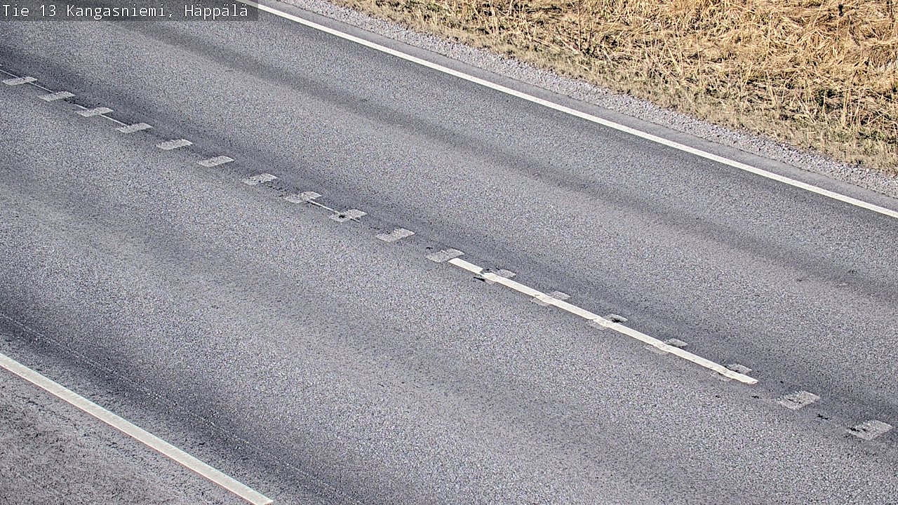 Weather Camera Image Väg 13 Kangasniemi, Häppälä, Kangasniemi, Etelä-Savo
