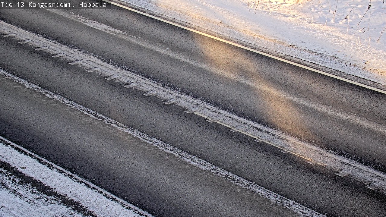 Weather Camera Image Road 13 Kangasniemi, Häppälä, Kangasniemi, Etelä-Savo