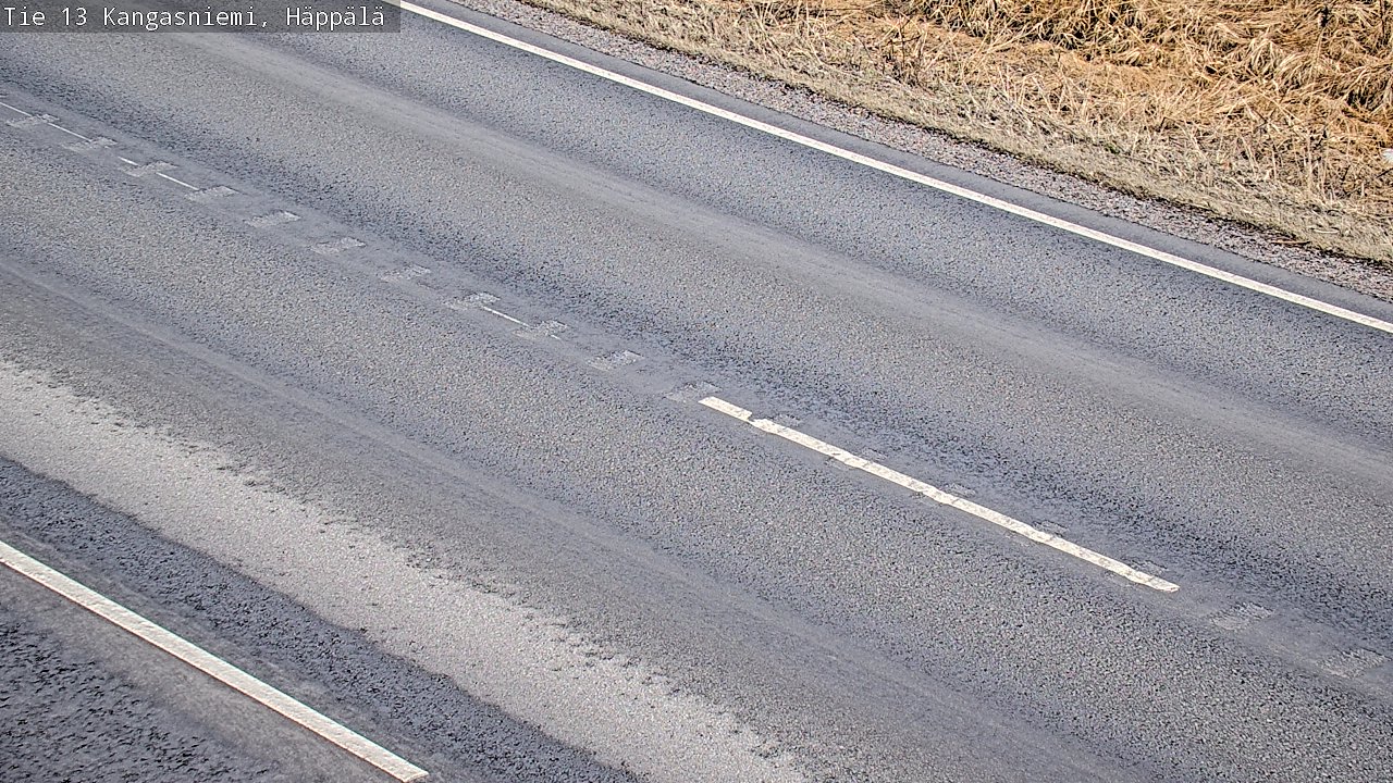 Weather Camera Image Väg 13 Kangasniemi, Häppälä, Kangasniemi, Etelä-Savo