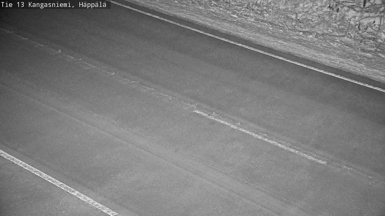 Weather Camera Image Road 13 Kangasniemi, Häppälä, Kangasniemi, Etelä-Savo