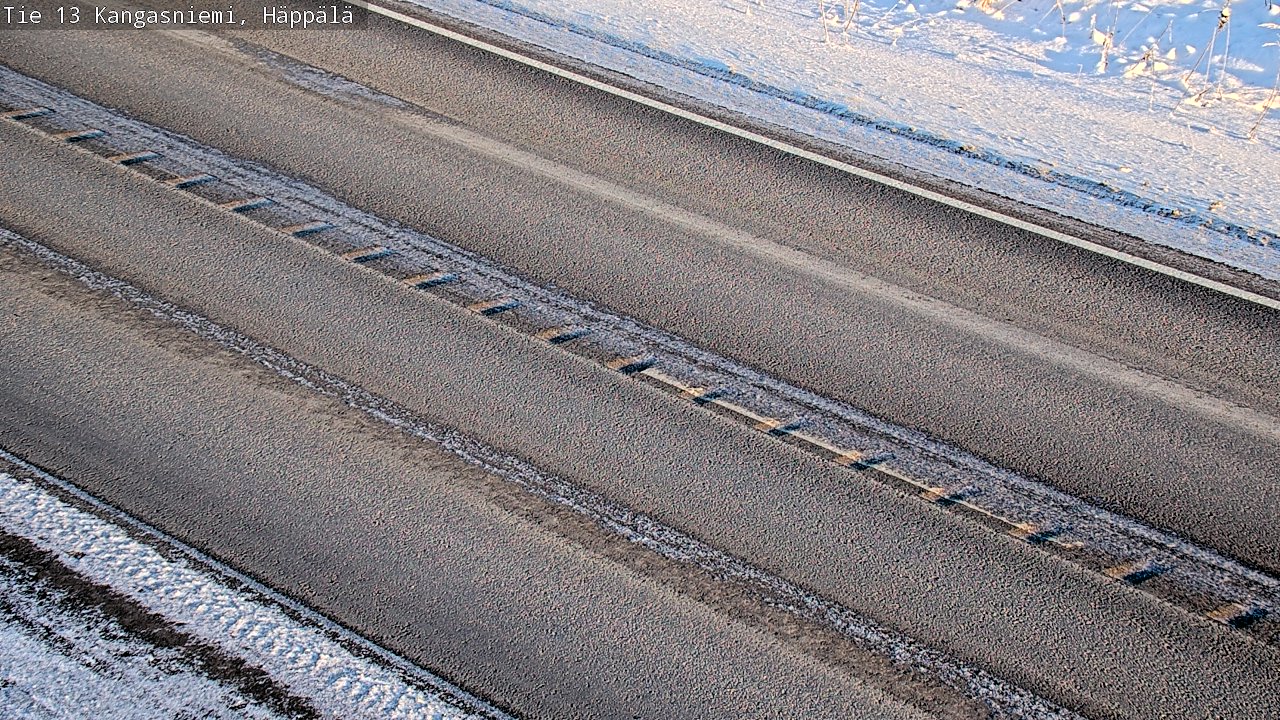 Weather Camera Image Road 13 Kangasniemi, Häppälä, Kangasniemi, Etelä-Savo