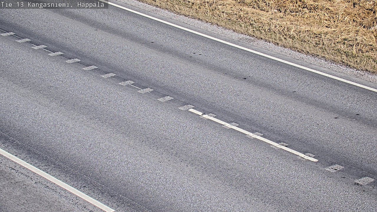 Weather Camera Image Väg 13 Kangasniemi, Häppälä, Kangasniemi, Etelä-Savo
