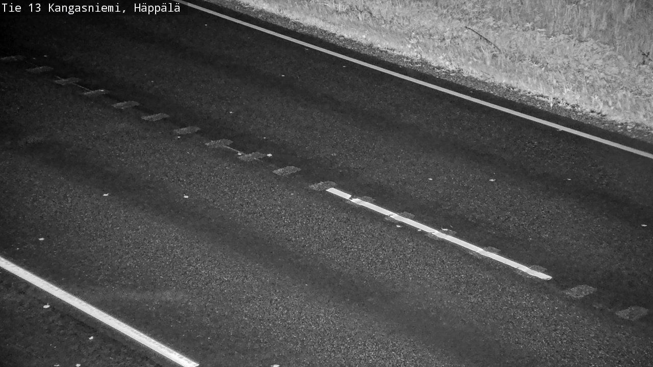 Weather Camera Image Road 13 Kangasniemi, Häppälä, Kangasniemi, Etelä-Savo