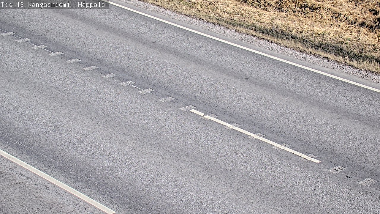 Weather Camera Image Road 13 Kangasniemi, Häppälä, Kangasniemi, Etelä-Savo