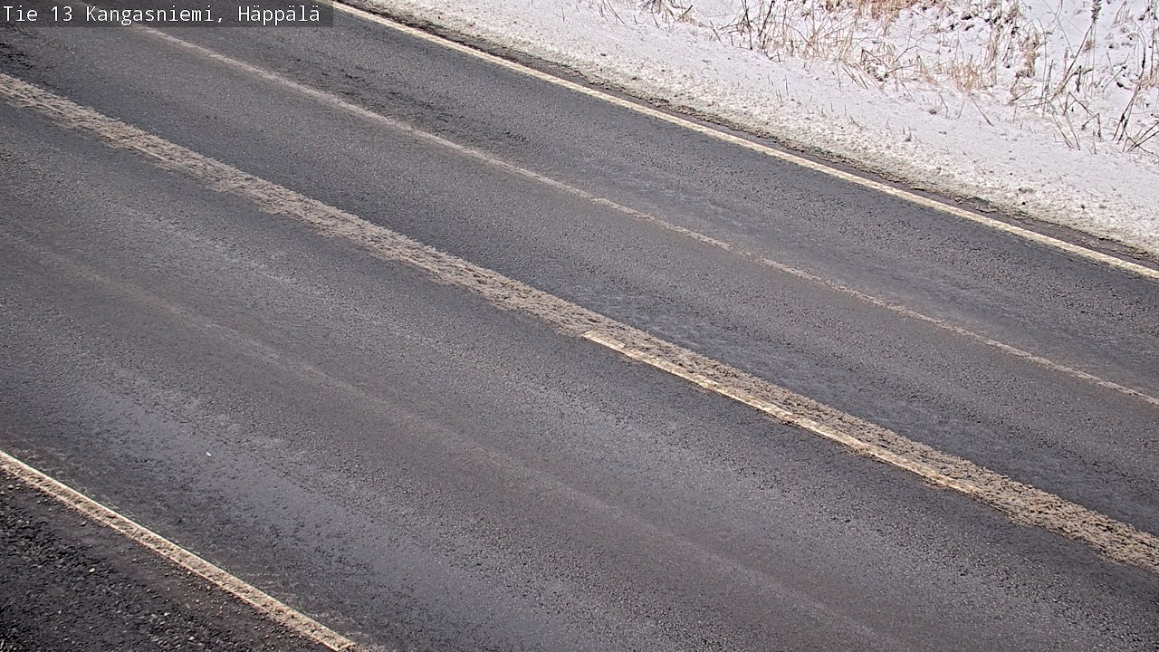 Weather Camera Image Road 13 Kangasniemi, Häppälä, Kangasniemi, Etelä-Savo