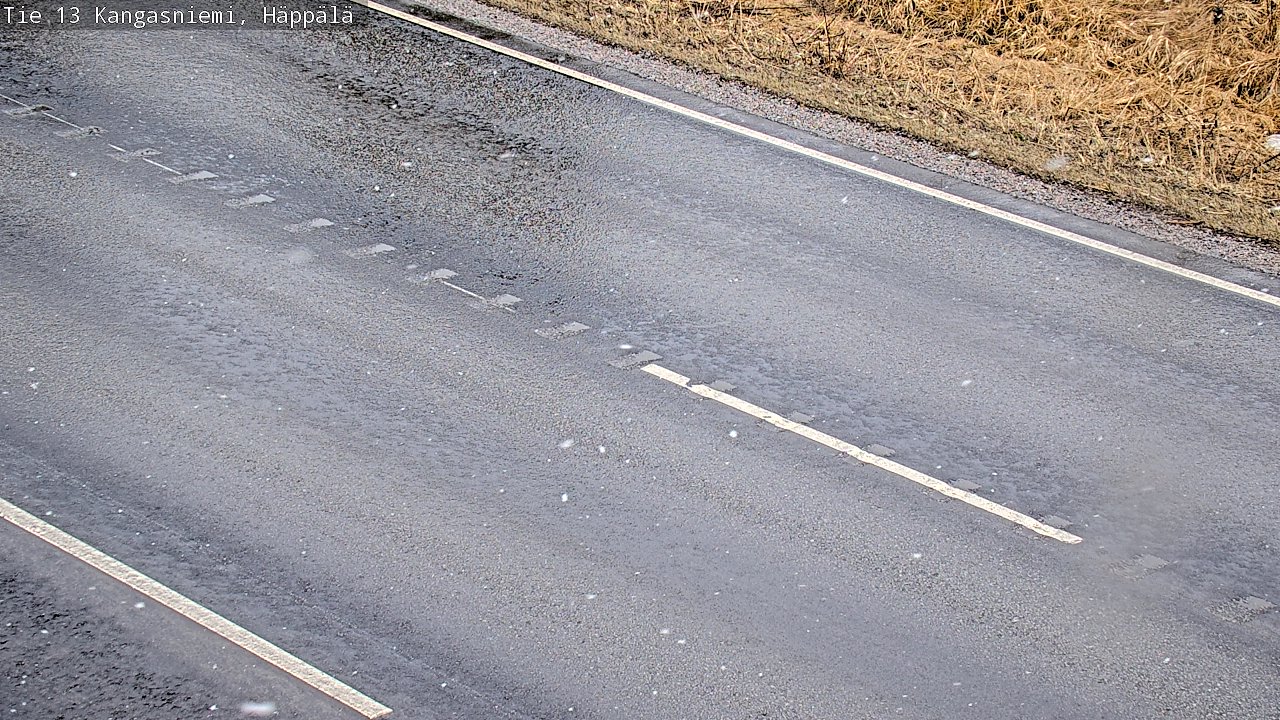 Weather Camera Image Väg 13 Kangasniemi, Häppälä, Kangasniemi, Etelä-Savo