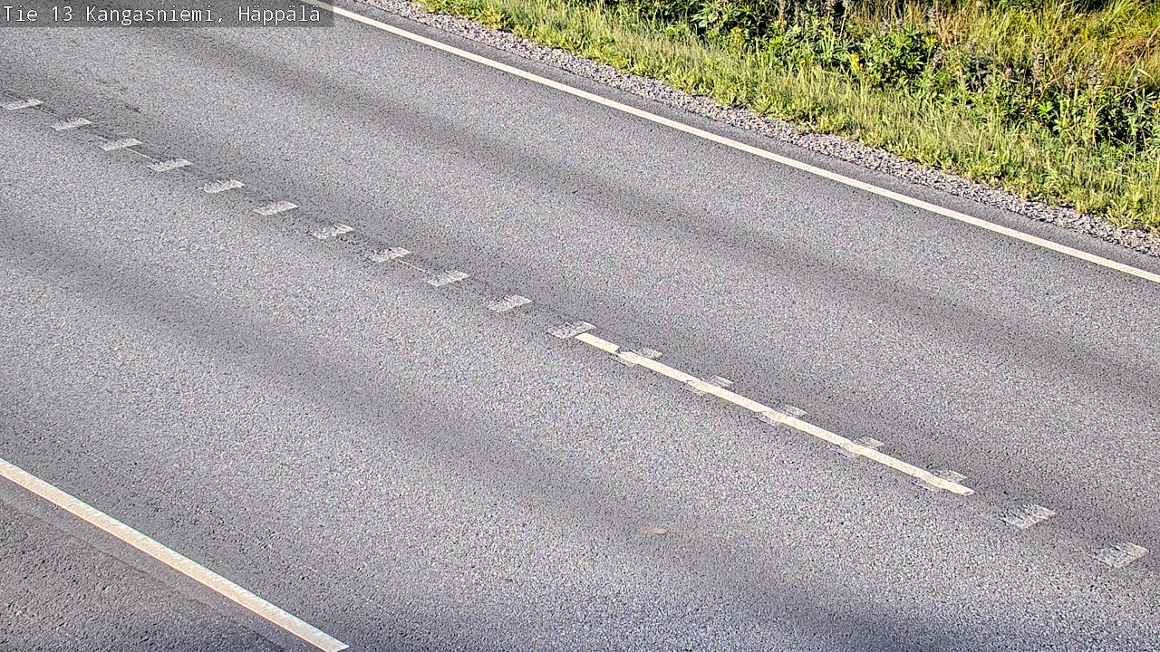 Weather Camera Image Väg 13 Kangasniemi, Häppälä, Kangasniemi, Etelä-Savo