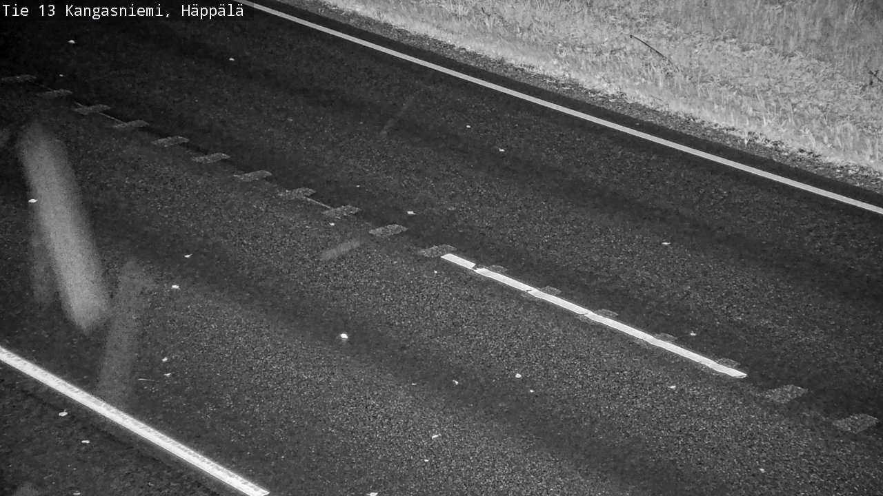 Weather Camera Image Road 13 Kangasniemi, Häppälä, Kangasniemi, Etelä-Savo
