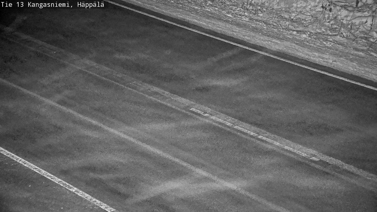 Weather Camera Image Road 13 Kangasniemi, Häppälä, Kangasniemi, Etelä-Savo