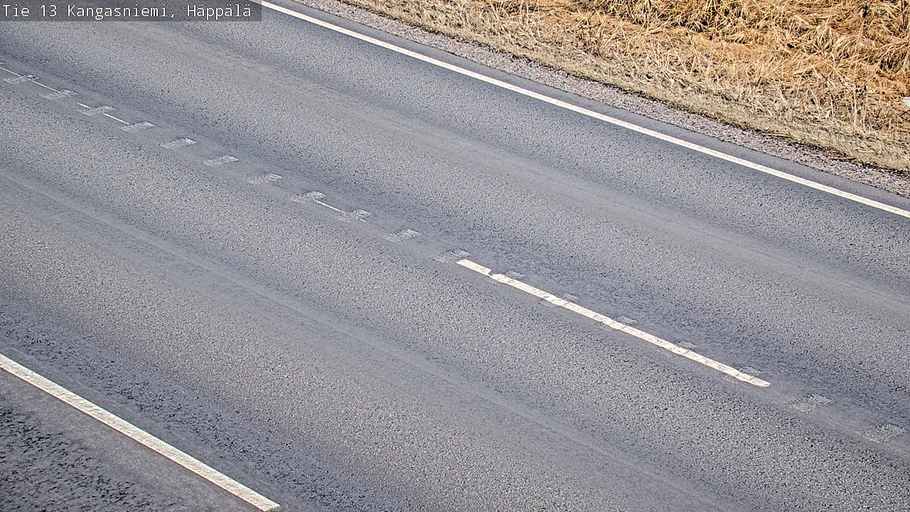 Weather Camera Image Väg 13 Kangasniemi, Häppälä, Kangasniemi, Etelä-Savo