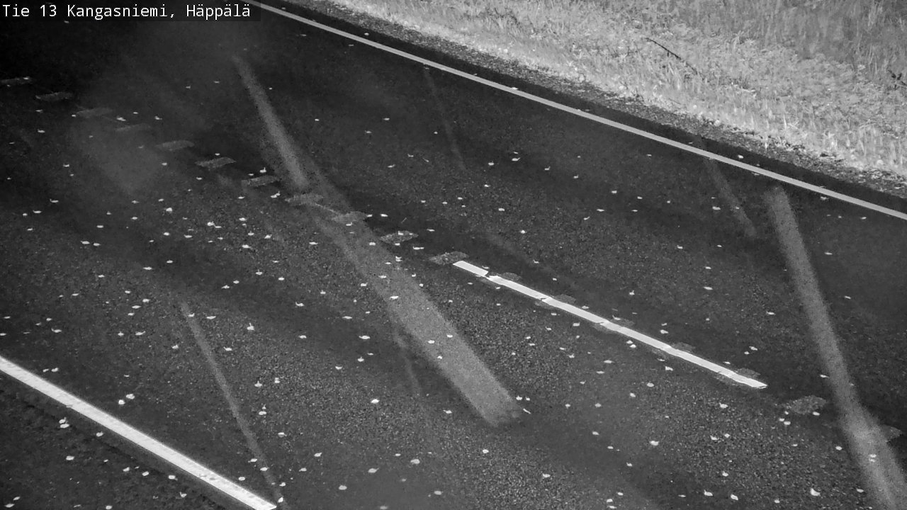 Weather Camera Image Road 13 Kangasniemi, Häppälä, Kangasniemi, Etelä-Savo