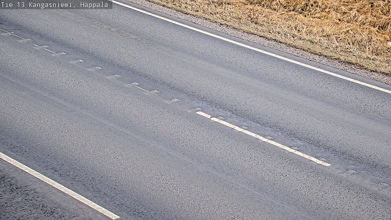 Weather Camera Image Väg 13 Kangasniemi, Häppälä, Kangasniemi, Etelä-Savo