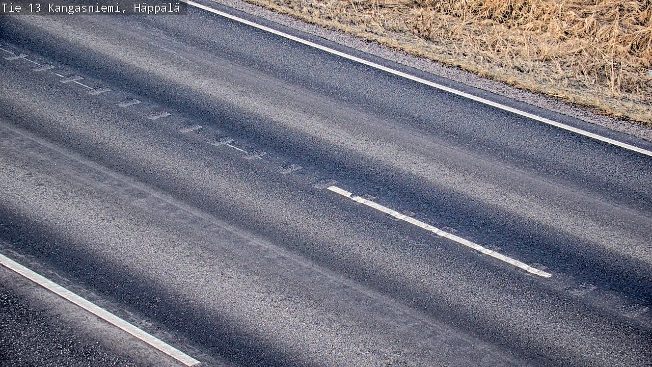 Weather Camera Image Road 13 Kangasniemi, Häppälä, Kangasniemi, Etelä-Savo