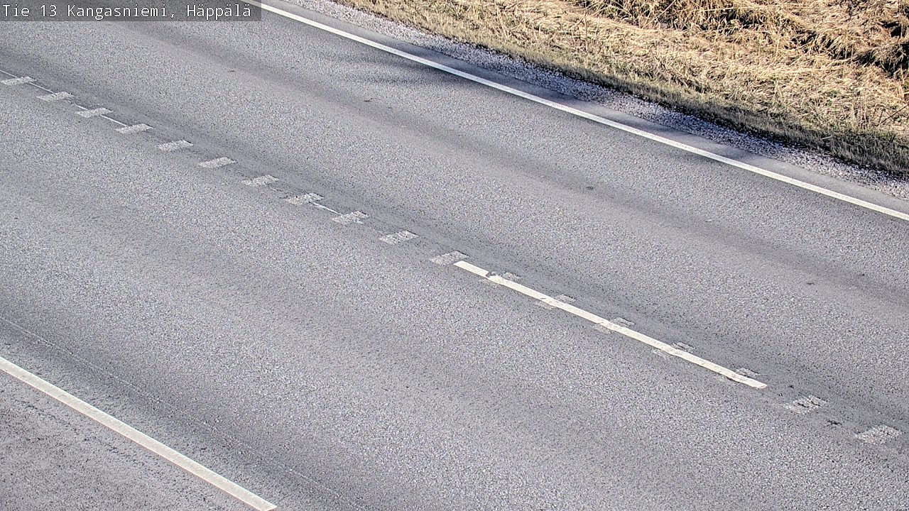Weather Camera Image Road 13 Kangasniemi, Häppälä, Kangasniemi, Etelä-Savo