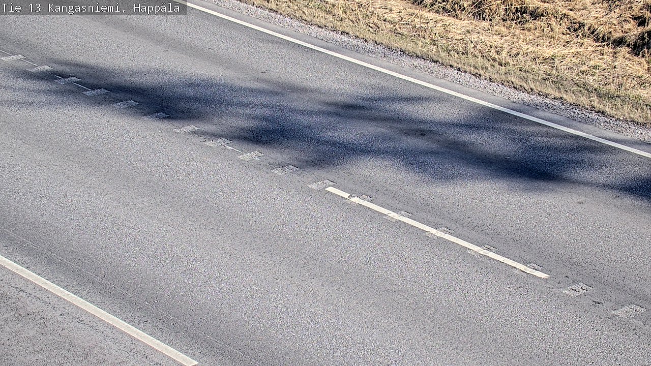 Weather Camera Image Road 13 Kangasniemi, Häppälä, Kangasniemi, Etelä-Savo